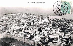 ALGER - A VOL D'OISEAU - 1906 